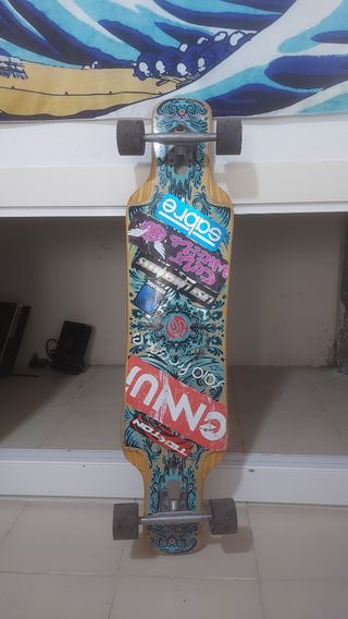 Longboard freeride