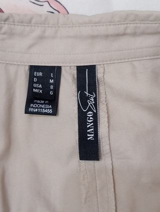 Vestido mujer. Mango. Talla L