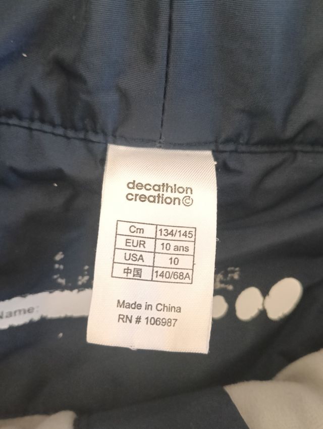 Pantaloni da sci 10 anni unisex
