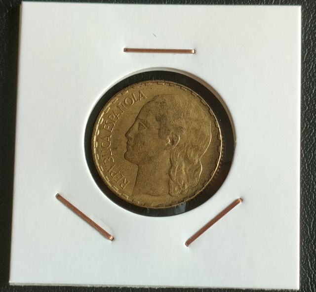 1 Peseta 1937 - La Rubia