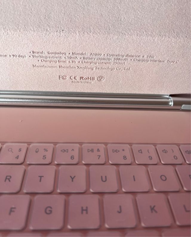 Funda Teclado para Pad Pro o Air4/5