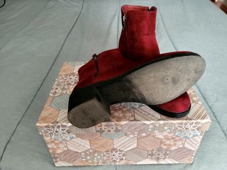 Botas ante-piel. Talla 41
