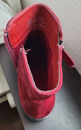 Botas ante-piel. Talla 41