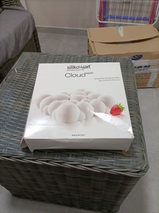 Molde pastelería silikomart cloud 1600
