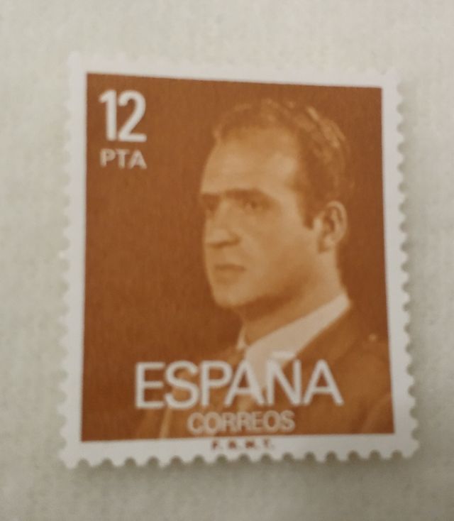 Sellos nuevos sin usar don Juan Carlos