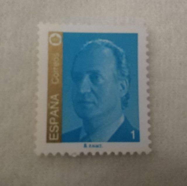 Sellos nuevos sin usar don Juan Carlos