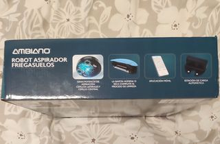 Robot aspirador friegasuelos 2 en 1