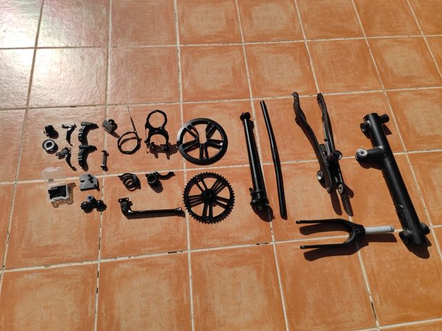 Cuadro y piezas Xiaomi Qicycle smart 