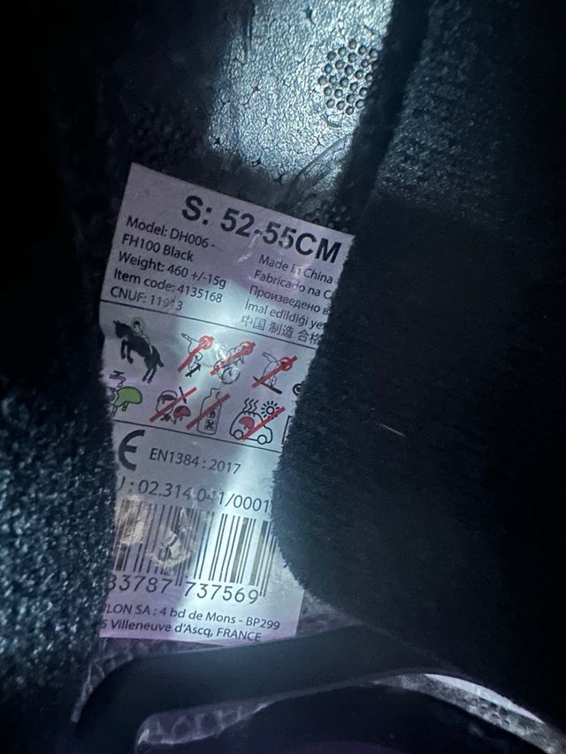 Casco Hípica equitación para niños