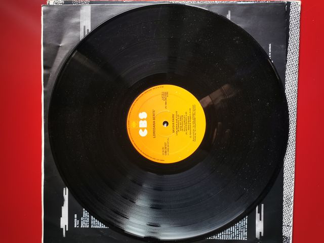 Loredana Berté – Savoir Faire vinile Italia 1984