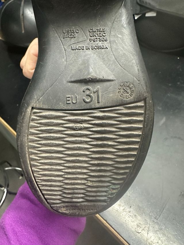 Botas equitación hípica niños. Tallas 31 y 32