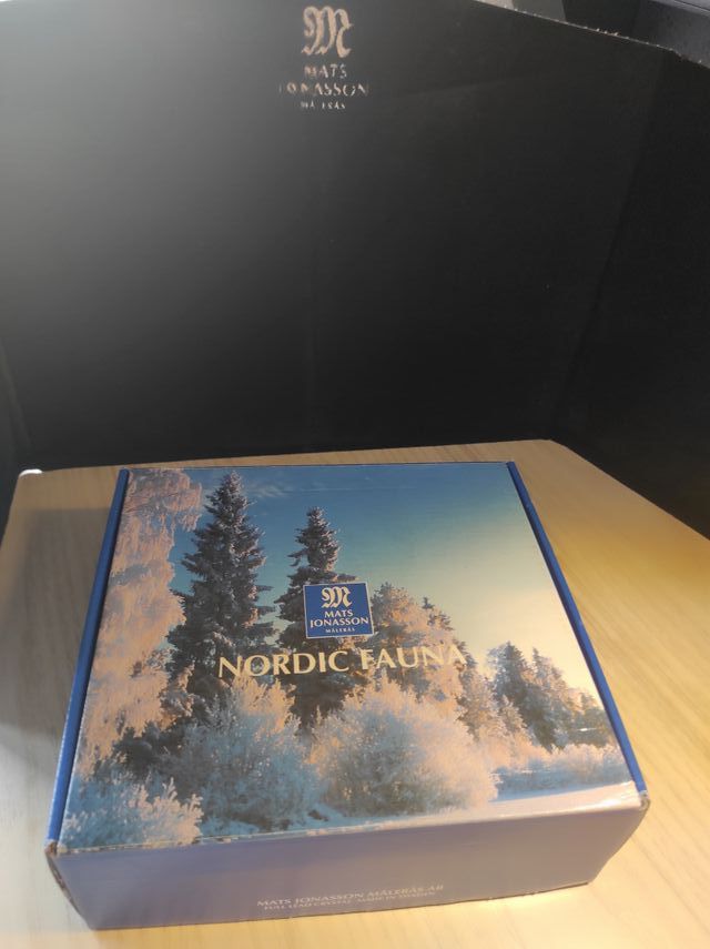 pisapapeles de cristal artístico patitos Mats Jon