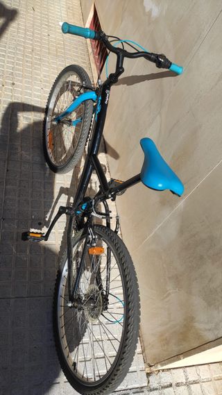 Bicicleta Btwin de 24 pulgadas, niño 8-12 años