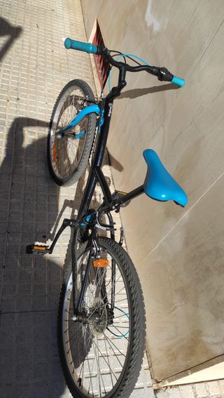 Bicicleta Btwin de 24 pulgadas, niño 8-12 años