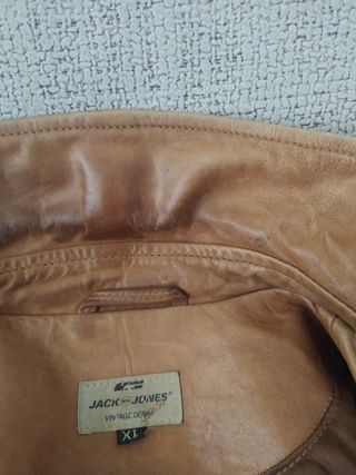 Chaqueta cuero Jack and Jones 