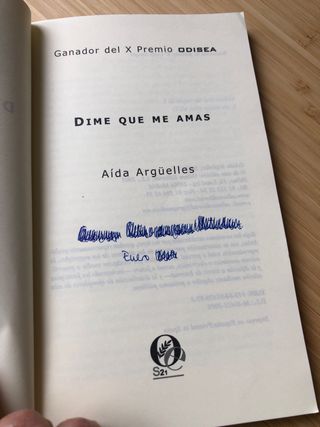 Dime que me amas de Aida Argüelles