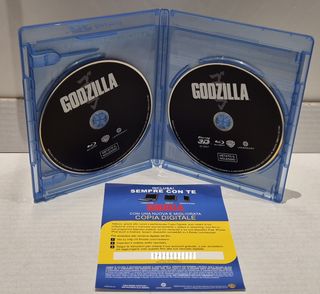 GODZILLA BLURAY 3D + 2D 2 DISCHI