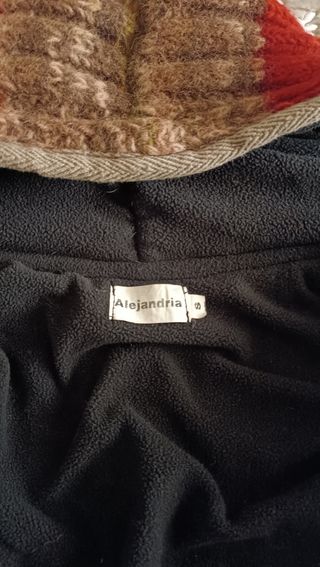 Cazadora lana con forro polar