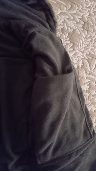 Cazadora lana con forro polar