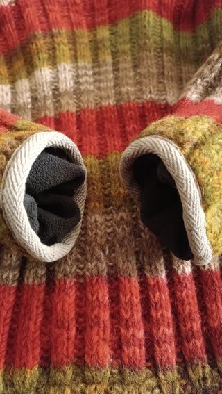 Cazadora lana con forro polar