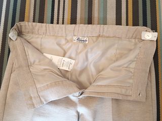 Traje niño comunión beige T-10