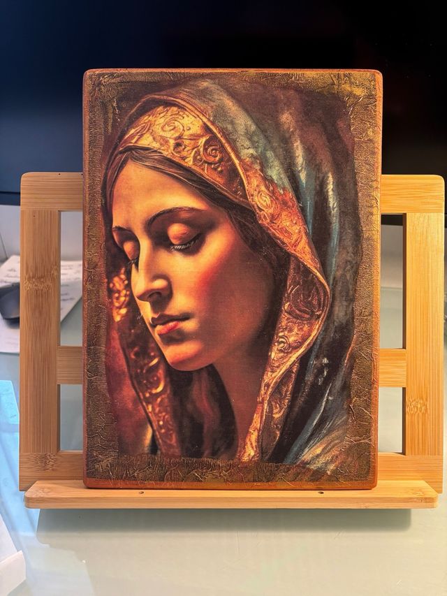 Ícono religioso virgen