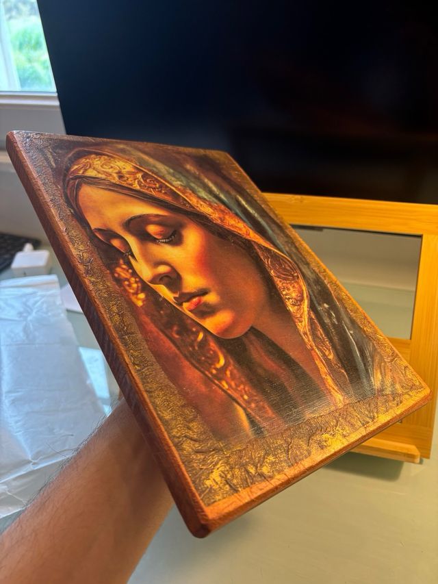 Ícono religioso virgen