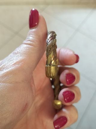 Bracciale vintage ottone e rame 