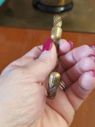 Bracciale vintage ottone e rame 