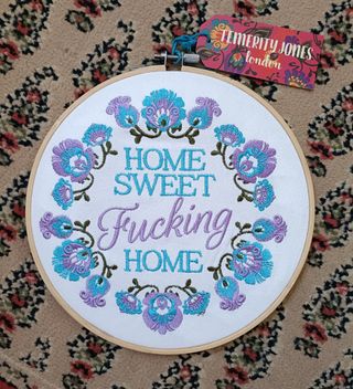 Decorazione Home Sweet Fu*king Home