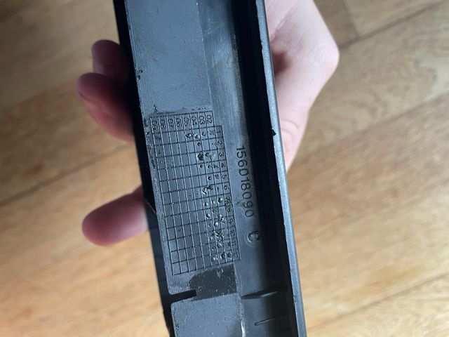 Marco botonera acompañante conductor Megan 2