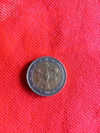 Moneda de 2 euros Bélgica 2006.