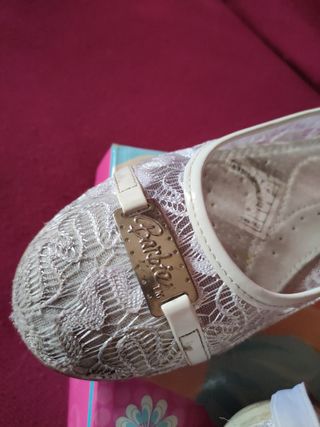 Scarpe N 33 bimba ballerna Barbie cerimonia