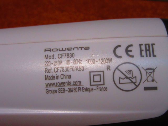 Spazzola ad aria calda Rowenta CF7830