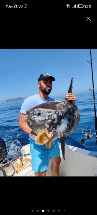Salidas de pesca en embarcación 