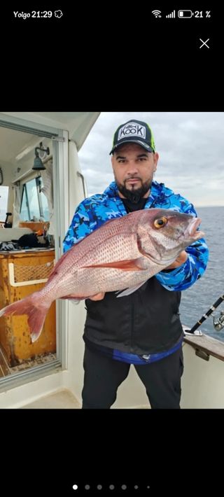 Salidas de pesca en embarcación 