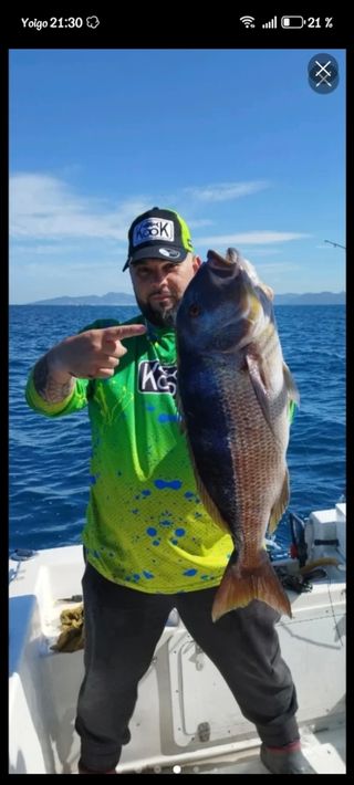 Salidas de pesca en embarcación 