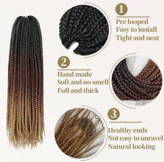 Peluca de cabello para mujer