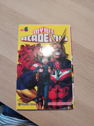 Mangas de My Hero Academia y de Pokèmon