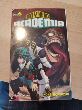 Mangas de My Hero Academia y de Pokèmon