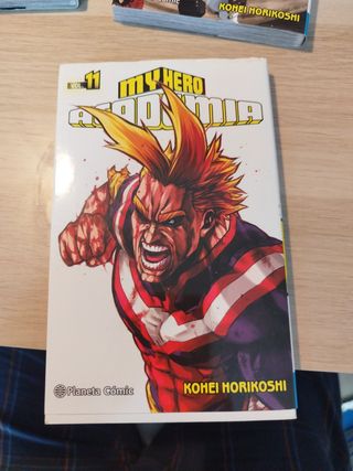 Mangas de My Hero Academia y de Pokèmon