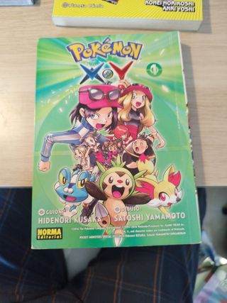 Mangas de My Hero Academia y de Pokèmon