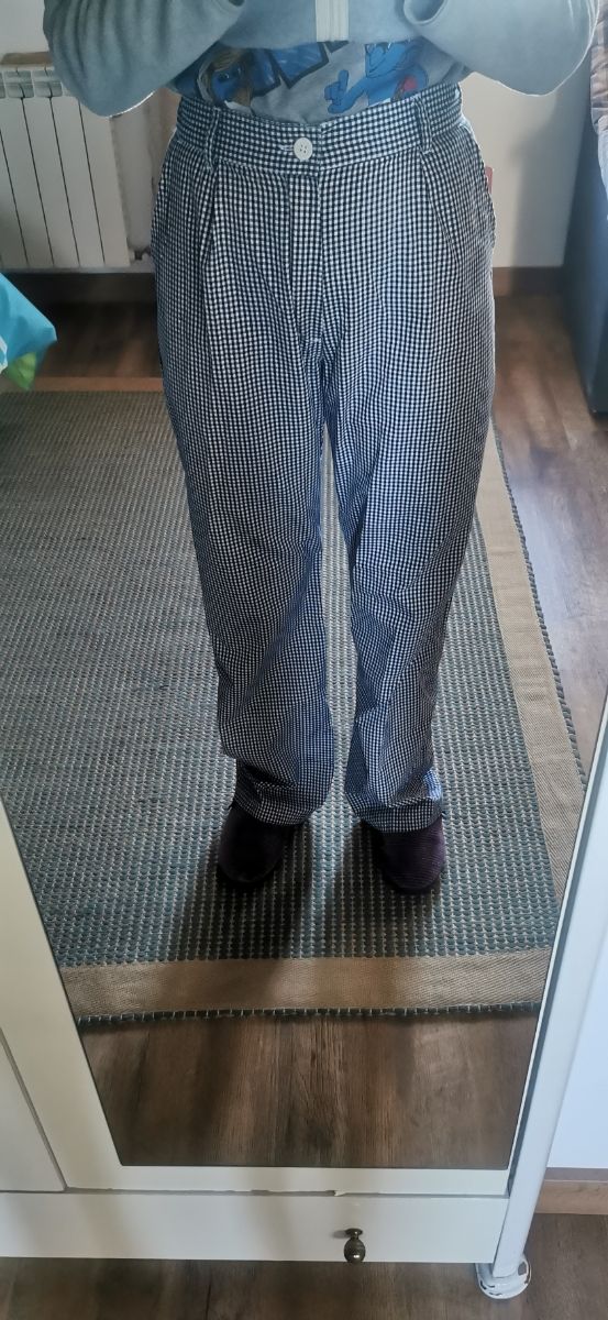 Pantalón cocina unisex cuadros