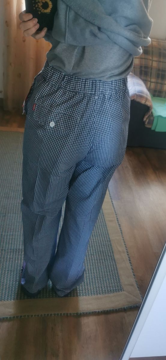 Pantalón cocina unisex cuadros