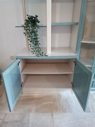 Mueble,Vitrina y Cajonera para Salón