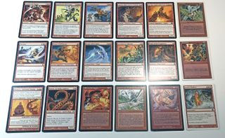 Lotto Carte Rare Rosso Magic Mtg Kamigawa Ravnica