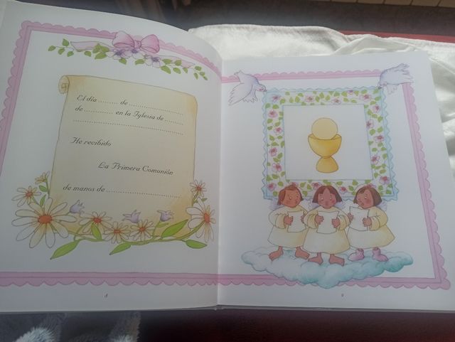 Libro mi primera comunión