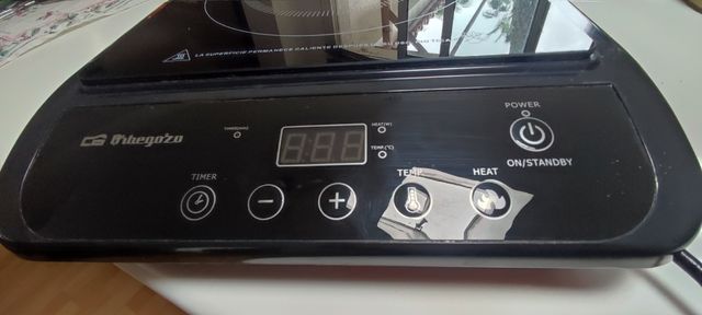 Placa inducción portatil