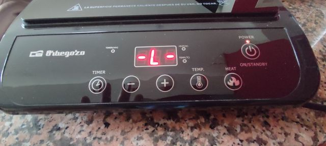 Placa inducción portatil