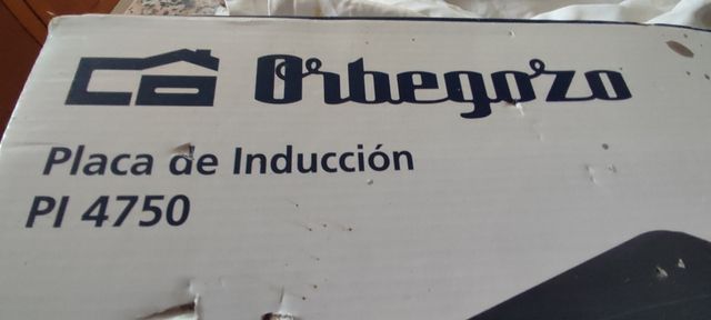 Placa inducción portatil